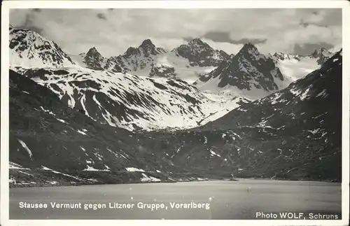 Vermuntstausee Litzner Gruppe  / Oesterreich /