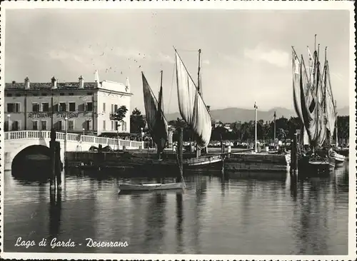 Desenzano Lago di Garda Schiff / Italien /