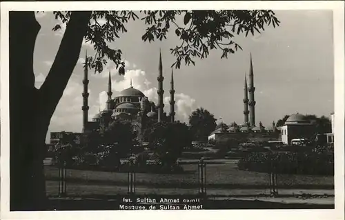 Istanbul Constantinopel Mosquee de Sultan Ahmet / Istanbul /