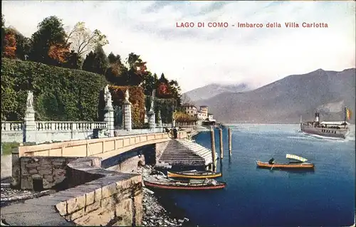 Imbarco Lago di Como Schiff / Italien /