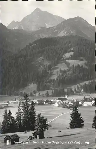 Tannheim Tirol  / Tannheim /Ausserfern