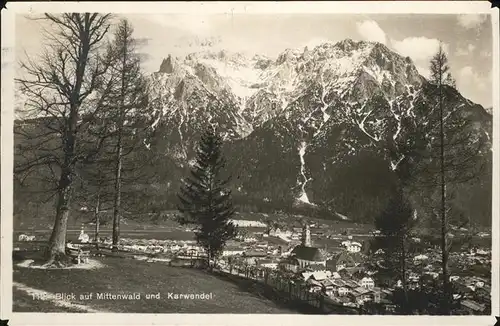 Mittenwald Karwendel Tirol  / Schwaz /Tiroler Unterland