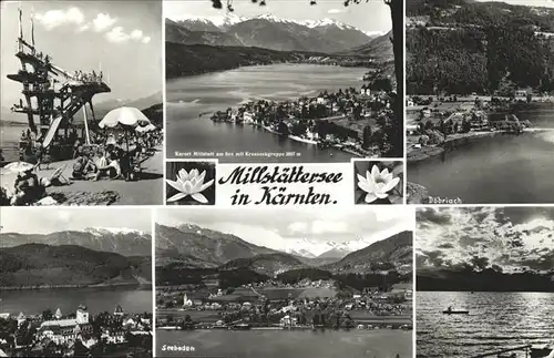 Millstatt Kaernten Millstaettersee in Kaernten / Millstatt Millstaetter See /Oberkaernten