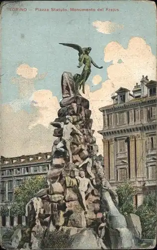 Torino Piazza Statuto Monumento del Frejus / Torino /