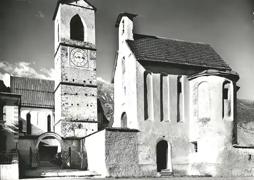 Muenster GR Kloster Kirche  Kreuzkapelle / Muestair /Bz. Inn