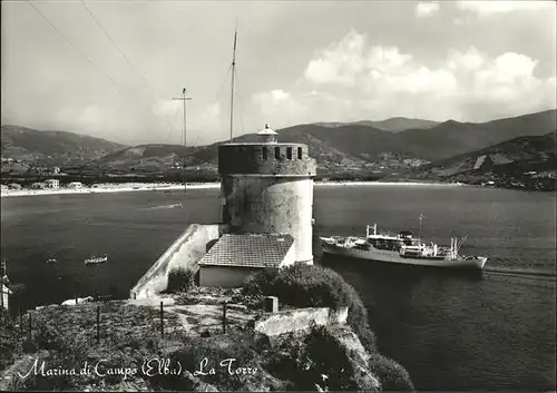 Marina di Campo Schiff / Italien /