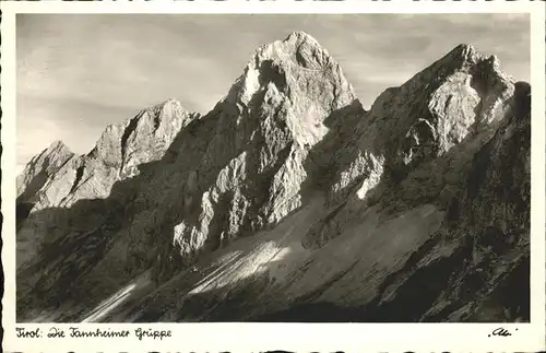 Tannheimer Gruppe Tirol Gerenspitze Koellespitze Gr. Gimpel Rote Flueh Schartschrofen / Oesterreich /