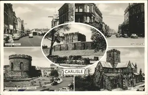 Carlisle Castle English Street Botchergate Cathedral Citadel / Carlisle /East Cumbria