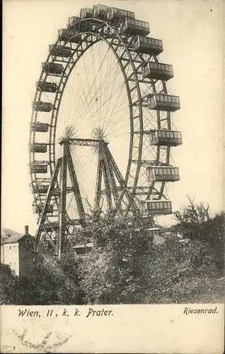 Wien Prater Riesenrad / Wien /Wien