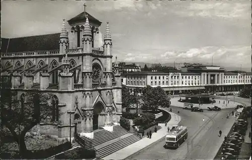 Geneve GE Eglise Notre-Dame Place Cornavin Gare / Geneve /Bz. Geneve City