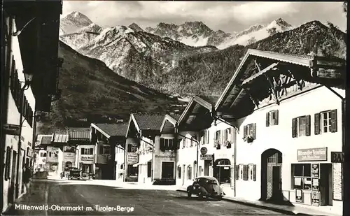 Mittenwald Karwendel Tirol Obermarkt / Schwaz /Tiroler Unterland