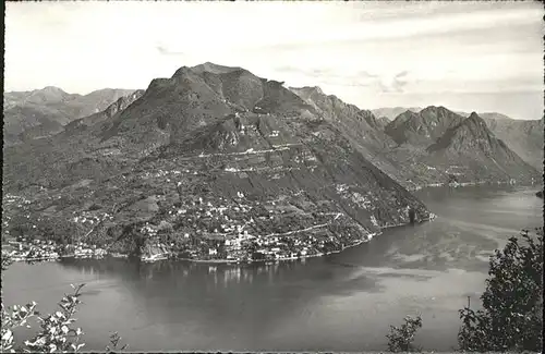 Monte Bre Lugano Lago di Lugano / Monte Bre /Rg. Lugano