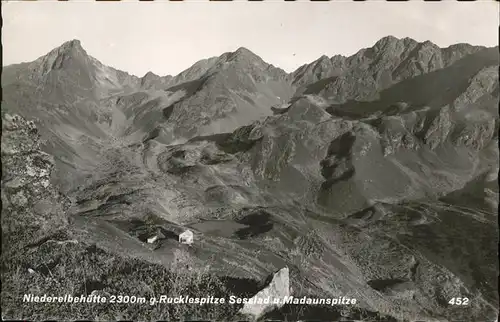 Kappl Niederelbehuette Rucklespitze Sesslad / Kappl /Tiroler Oberland