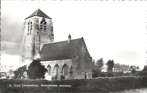 St Kruis Middeleeuwse dorpskerk / Niederlande /