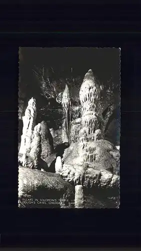 Cheddar Pillars in Solomon's Temple Goughs Caves / Sedgemoor /Somerset