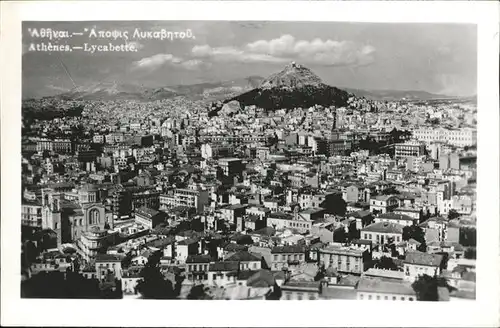 Athenes Lycabette / Griechenland /Griechenland