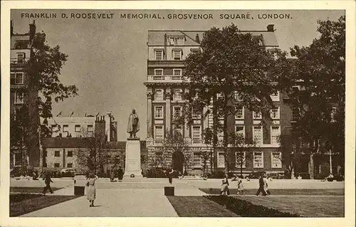 London Franklin D. Roosevelt Memorial / City of London /Inner London - West