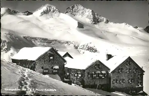 Kuersingerhuette Maurer-Keeskoepfe / Neukirchen am Grossvenediger /Pinzgau-Pongau