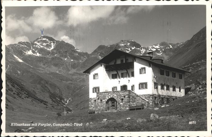 Serfaus Tirol Koelnerhaus Furgler Serfaus Tiroler Oberland Nr