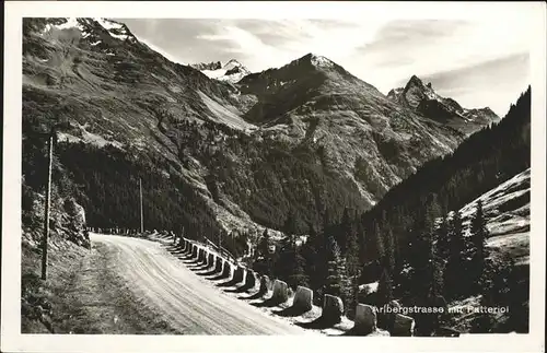 Arlberg Strasse Patteriol / Oesterreich /