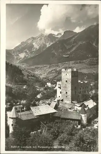 Landeck Tirol Schloss  Parseiergruppe / Landeck /Tiroler Oberland