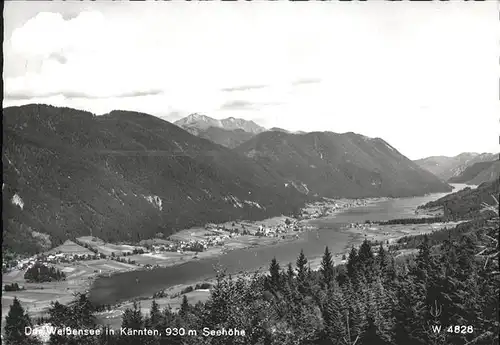 Weissensee  / Weissensee /Oberkaernten