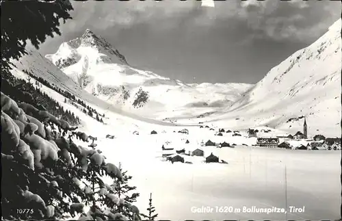 Galtuer Tirol Ballunspitze / Galtuer /Tiroler Oberland