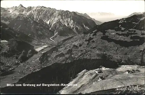 Schruns Vorarlberg Kapellalpe Bergstation / Schruns /Bludenz-Bregenzer Wald