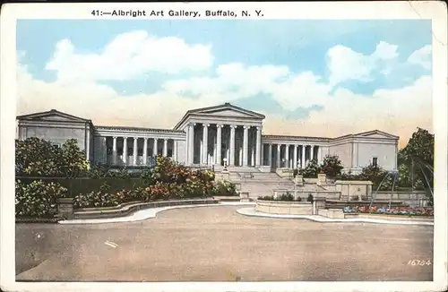 Buffalo New York Albright Art Gallery / Buffalo /