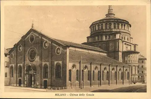 Milano Chiesa delle Grazie / Italien /