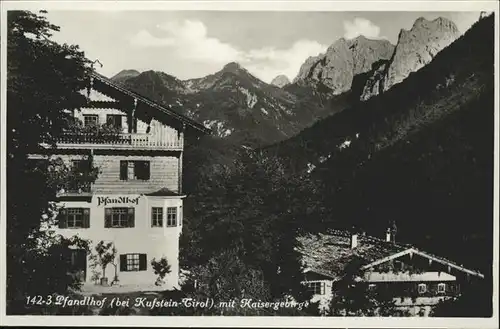 Kufstein Tirol Pfandlhof Kaisergebirge / Kufstein /Tiroler Unterland