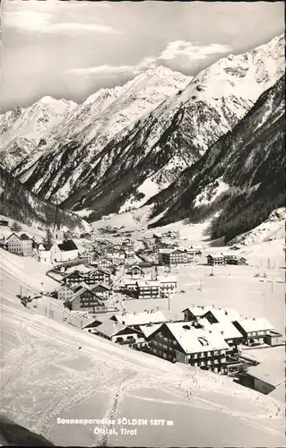 Soelden oetztal / Soelden oetztal Tirol /Tiroler Oberland