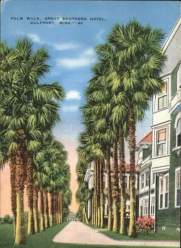 Gulfport Palm Walk Great Southern Hotel / Gulfport /