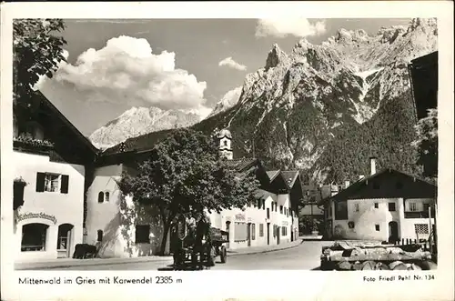 Mittenwald Karwendel Tirol Gries Karwendel / Schwaz /Tiroler Unterland