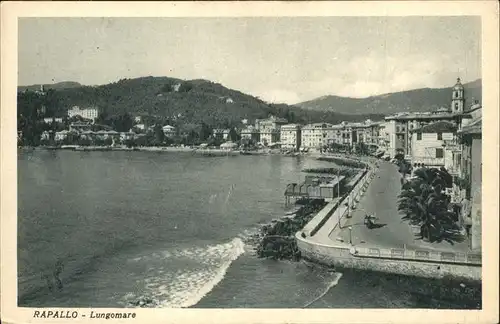 Rapallo Lungomare / Italien /Italien