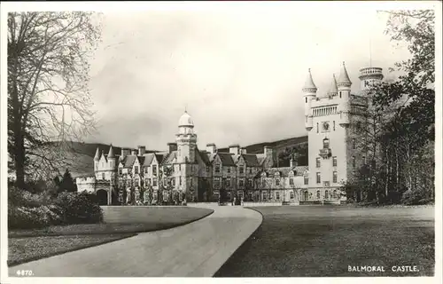 Balmoral Castle  / Grossbritannien /