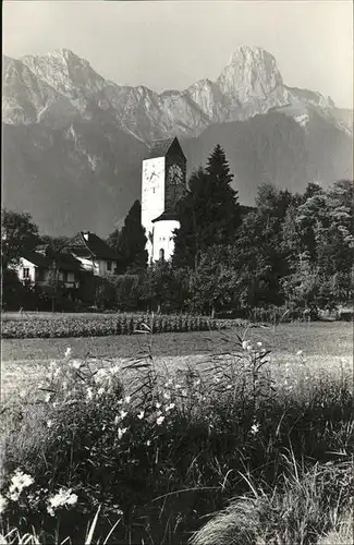 Amsoldingen Kirche  Stockhorn / Amsoldingen /Bz. Thun