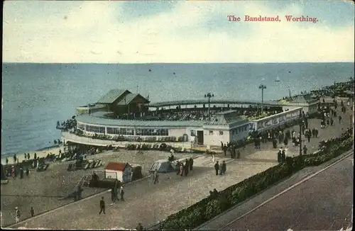 Worthing West Sussex Bandstrand / Worthing /West Sussex