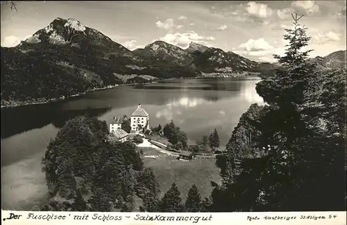 Fuschl See Salzkammergut Schloss  / Fuschl am See /Salzburg und Umgebung