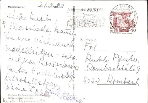 Muenchenwiler  / Muenchenwiler /Bz. Laupen