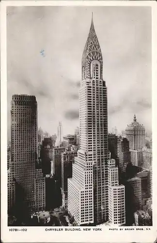 New York City Chrysler Building / New York /