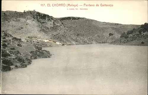 El Chorro Malaga Pantano de Gaitanejo / Spanien /