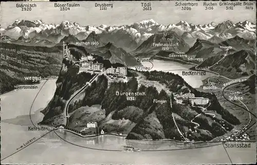 Kehrsiten Panorama / Kehrsiten /Bz. Nidwalden