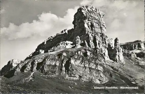 Klausenpass Klausenpasshoehe / Klausen /Rg. Altdorf