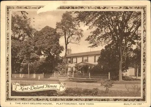 Plattsburgh Kent-Delord House / Plattsburgh /