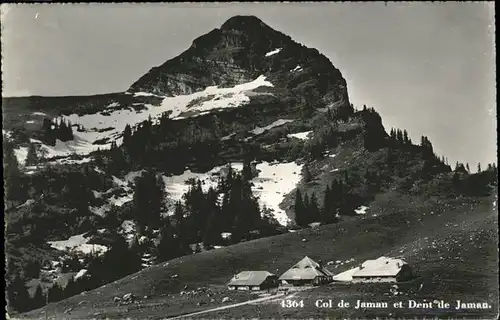 Dent de Jaman  / Dent de Jaman /Rg. Montreux