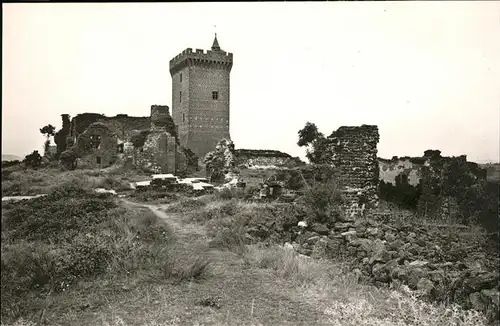 Polignac Haute-Loire Ruines du Chateau / Polignac /Arrond. du Puy