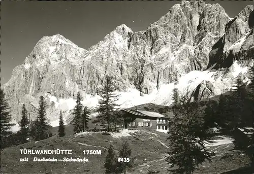 Dachstein Gebirge Tuerlwandhuette / Oesterreich /