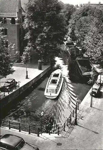 Amsterdam Niederlande Raamgracht Schiff / Amsterdam /