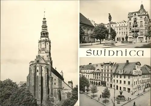 Swidnica Bruennen Kirche  / Schweidnitz Niederschlesien /